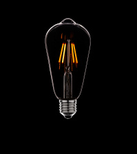 Ретро–лампа Filament Bulb ST64-4Led