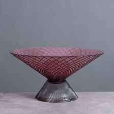 Ваза Cloyd MESO Vase / ?35 см - фиолет. стекло