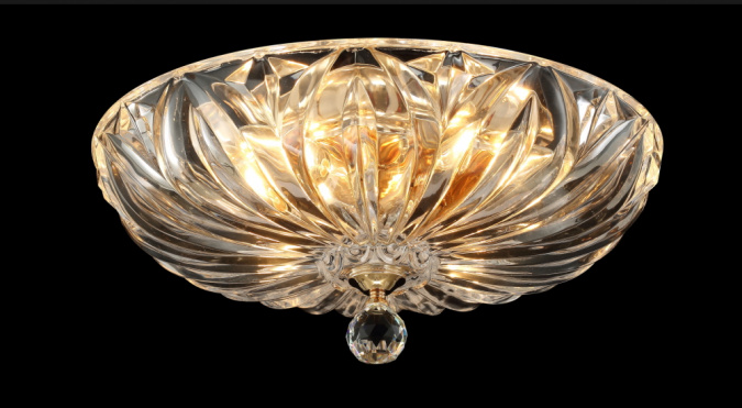 Светильник потолочный Crystal Lux DENIS D400 GOLD фото 4