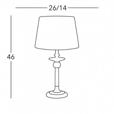 Настольная лампа Kolarz Ascot 0195.71.4 фото 4