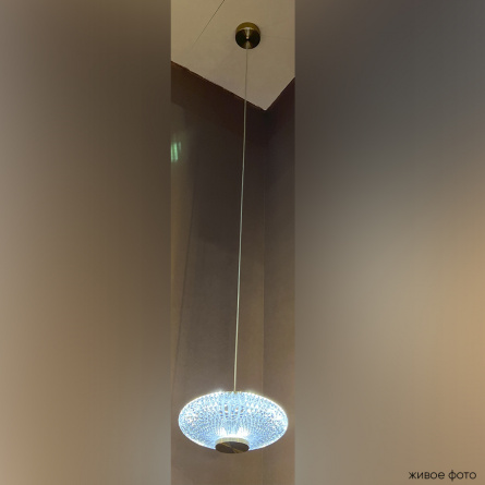 Светильник подвесной Crystal Lux CARAZON  SP1 BRASS фото 3