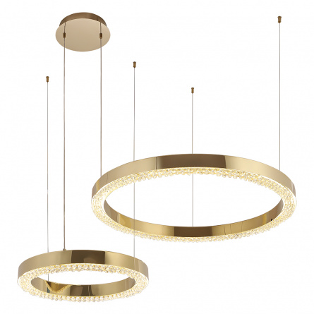 Люстра Crystal Lux SATURN SP120W LED GOLD фото 9