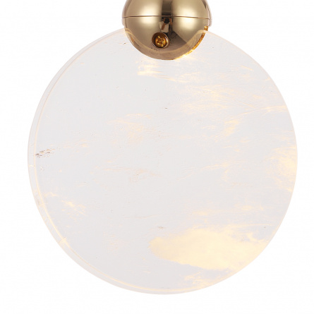 Светильник подвесной Crystal Lux CIELO SP3W LED GOLD фото 4