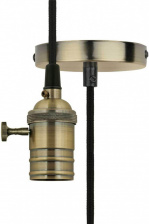 Подвесной светильник DLC-V DLC-V-S24K/E27 TS/1M/BL Bronze