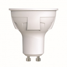 Лампочка светодиодная  LED-JCDR 6W/WW/GU10/FR/DIM PLP01WH картон