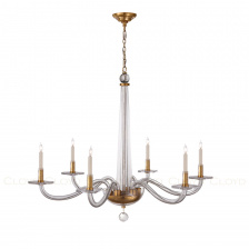 Люстра Cloyd SANSOM C8 / Ø82 см - латунь (арт.10983)