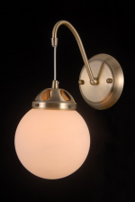 Бра Molecule MOLECULE 81047-1W ANTIQUE BRASS