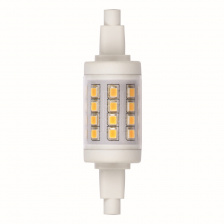 Лампочка светодиодная  LED-J78-6W/WW/R7s/CL PLZ06WH картон