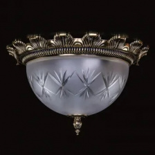 Потолочная люстра  LEA II. brass antique