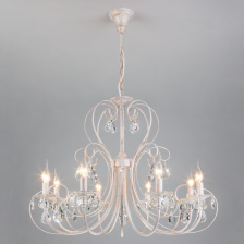 Подвесная люстра Alda 3305/8 белый с золотом