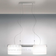 Светильник подвесной 9002/2SG white IDL Италия  60W 110 см Никель Venus