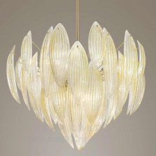 Люстра подвесная 430/100 Gold Gold IDL Италия  40W 85 см Золото Paradise