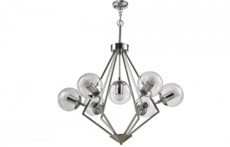 Люстра Crystal Lux FABRICIO SP7 CHROME/TRANSPARENTE