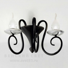 Бра 461/2A black IDL Италия  40W 26 см Черного матового цвета Deco