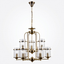 Подвесная люстра Consul 60040/9 античная бронза