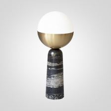 Настольная лампа Marble Globe Black 168473-22