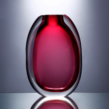 Ваза Cloyd MAZZORBO Vase / выс. 37 см - красн. стекло