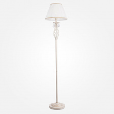 Торшер Amelia 10073/1 белый с золотом