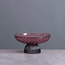 Ваза Cloyd MESO Vase / ?20 см - фиолет. стекло