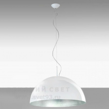 Светильник подвесной 478/35/C white silver IDL Италия  22W 31 см (без учета цепи) Белого цвета Amalfi