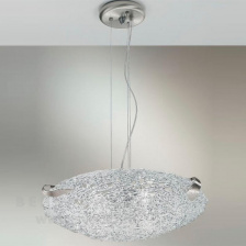 Светильник подвесной 264/S BrunoV307/00 IDL Италия  40W 100 см Хром Betulla