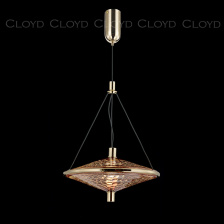 Подвесные светильники Cloyd FANTOM P1 / Ø32 см- желтый - золото (арт.11248)