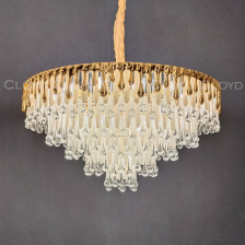 Люстра Cloyd CAPULETTI C19 / Ø79 см - золото (арт.11285)