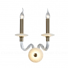 Бра Cloyd SHERINGTON-B W3 / выс. 38 см - латунь (арт.20358)