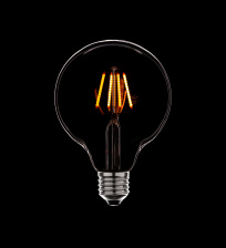 Ретро–лампа Mega Filament Bulb G125-2Led