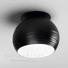 Светильник потолочный 480/30PF/E black IDL Италия  24W 23 см Черного цвета Ischia