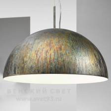 Светильник подвесной 482/35 (478/35) silverwhite IDL Италия  2,1W 31 см (без учета цепи) Кортен-сталь серебристого цвета Amalfi
