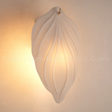 Бра Cloyd PRIMULA W1 / выс. 25 см - бел.керам. - золото (арт.20322)
