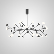 Потолочная люстра HILVI D120 Black
