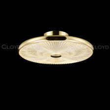 Потолочный светильник Cloyd DISCA FM1 / ?32 см - золото