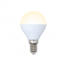 Лампочка светодиодная  LED-G45-9W/WW/E14/FR/NR картон