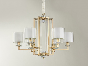 Подвесная люстра 4400 4406+1/C gold