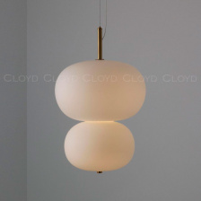 Подвесные светильники Cloyd AVOGADRO-A P2 / Ø35 см - латунь (арт.11430)