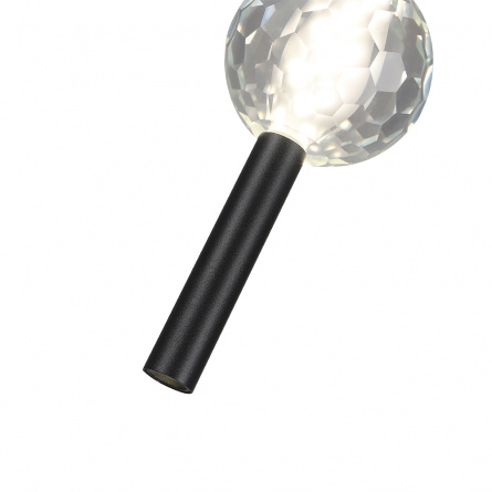 Светильник подвесной Crystal Lux ELVIRA SP8W LED 4000K BLACK фото 3