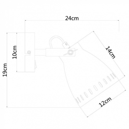 Спот Luned A2214AP-1WH фото 2