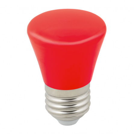 Лампочка светодиодная  LED-D45-1W/RED/E27/FR/С BELL фото 1