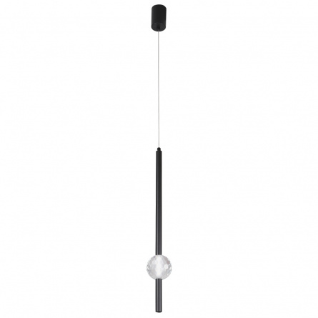 Светильник подвесной Crystal Lux ELVIRA SP8W LED 4000K BLACK фото 1