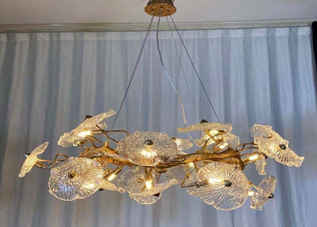 Люстра Nenufar Ring Copper фото 1