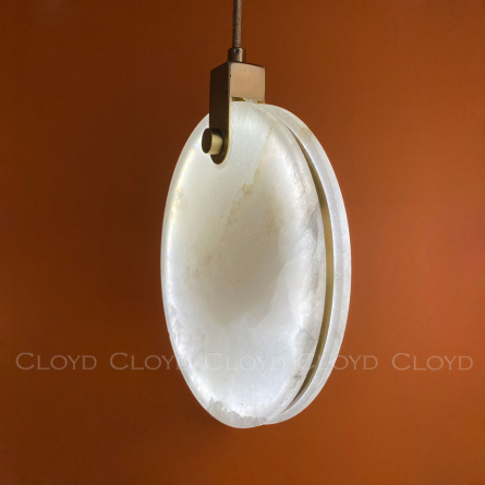 Подвесные светильники Cloyd BOSFOR-A P1 / Ø30 см - алебастр - латунь (арт.11165) фото 3