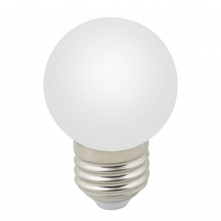 Лампочка светодиодная  LED-G45-1W/6000K/E27/FR/С фото 1