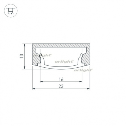 Профиль ALU 014852 фото 2