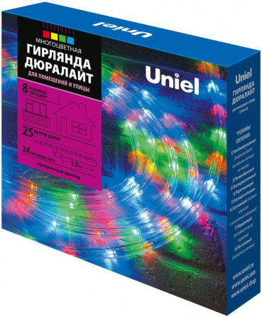 Дюралайт ULD ULD-D50 25M/С08 IP44 MULTI фото 2