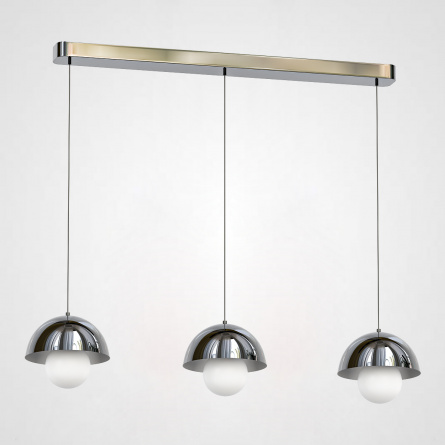Подвесной светильник TEODOR TRIO Chrome фото 1