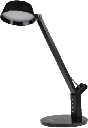 Офисная настольная лампа  TLD-570 Black/LED/500Lm/2700-5500K/Dimmer фото 2