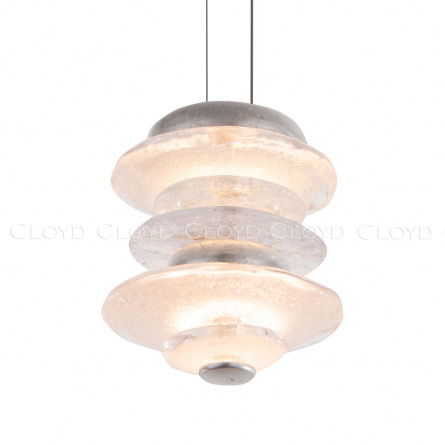 Подвесные светильники Cloyd GEFEST P2 / выс. 18 см - серебро сусальн. (арт.10388) фото 6