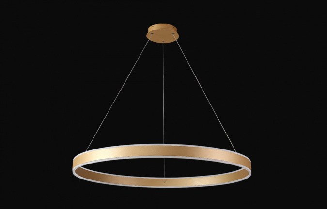 Люстра Crystal Lux MUCHOS SP123W LED D600+800 GOLD фото 13